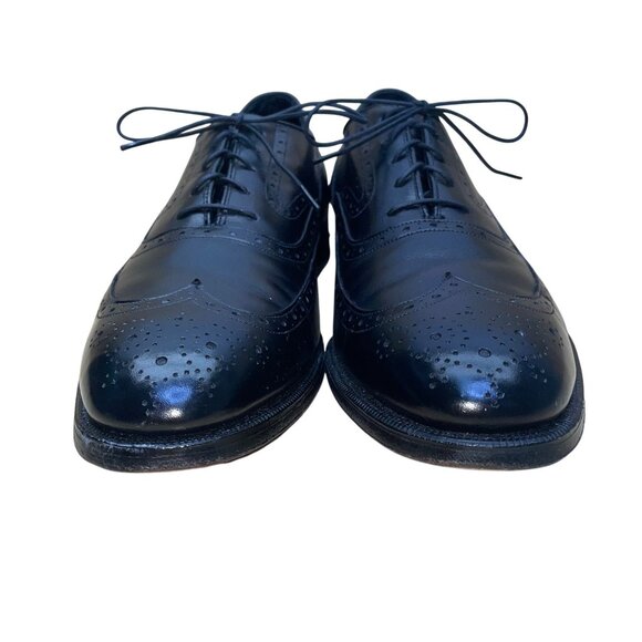 Johnston & Murphy Men’s Black Leather Wingtip Oxford Dress Shoes Size 10.5 main image 5